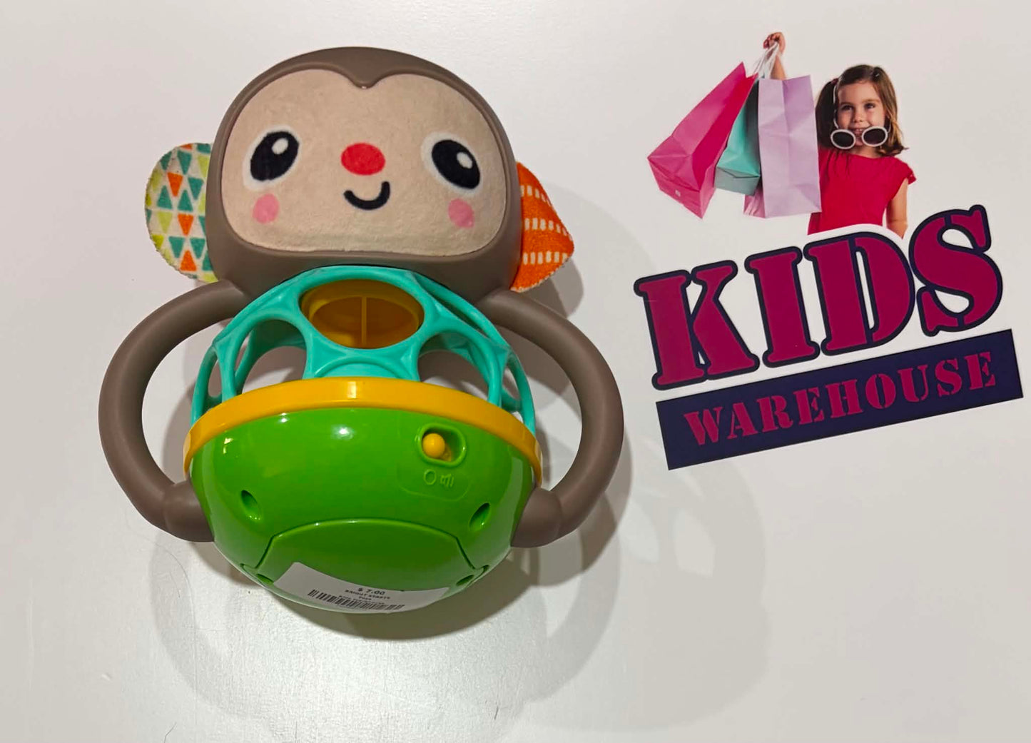 Bright Starts Light Up Rocking Monkey Toy