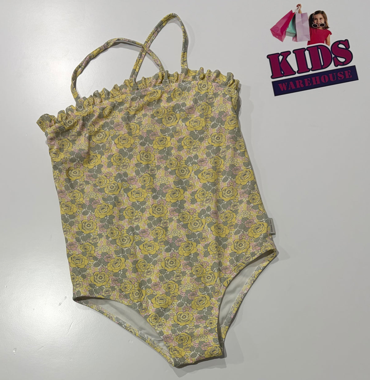 Country Road Yellow Swimsuit Size 10