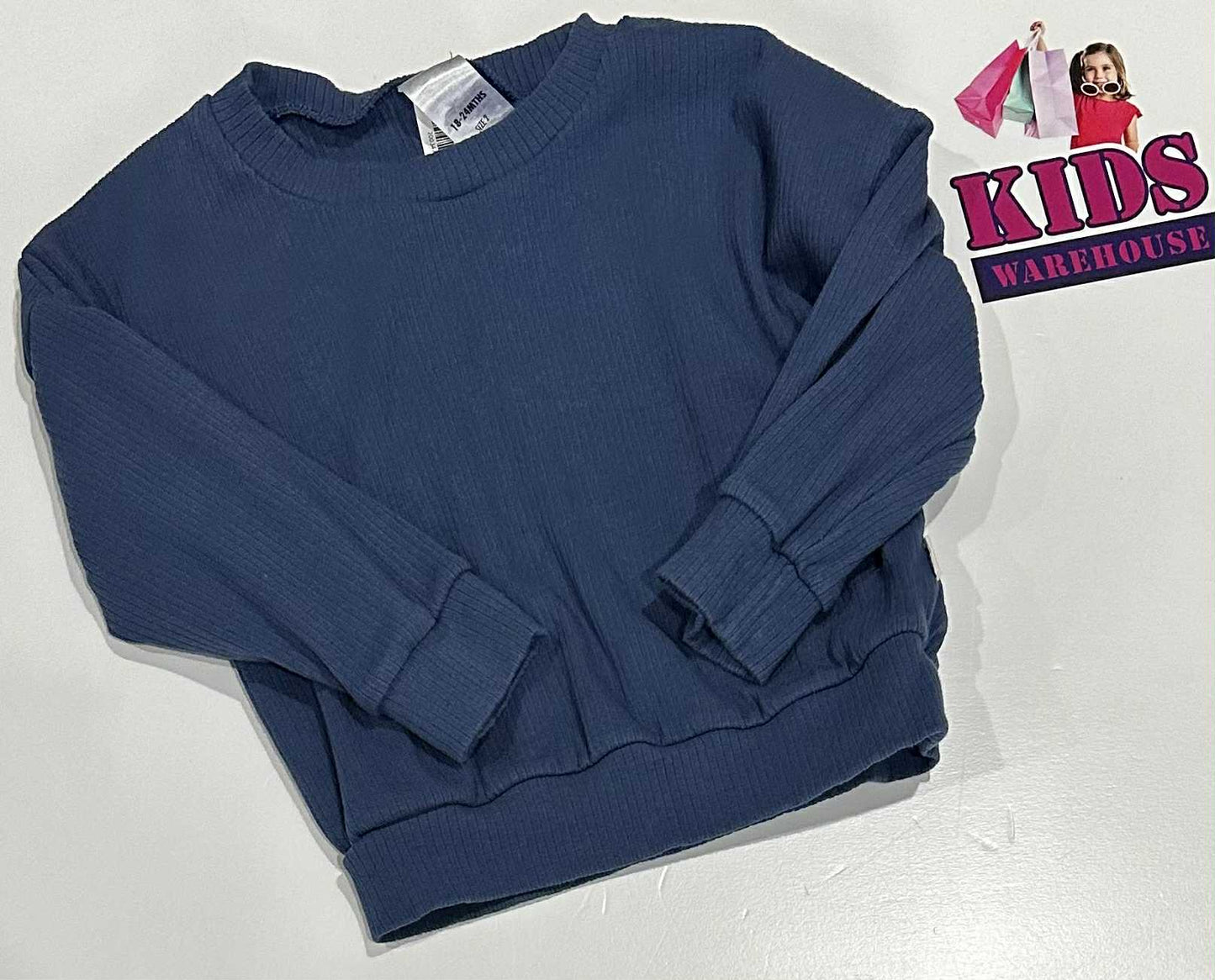 Bonds Dark Blue Jumper Size 2