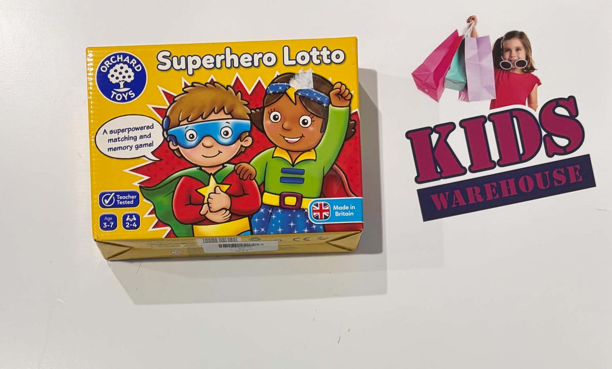 Orchard Toys Superhero Lotto Memory Game