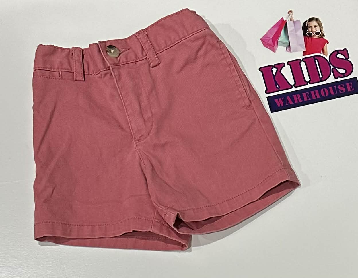 Ralph Louren Pink Denim Shorts Size 0
