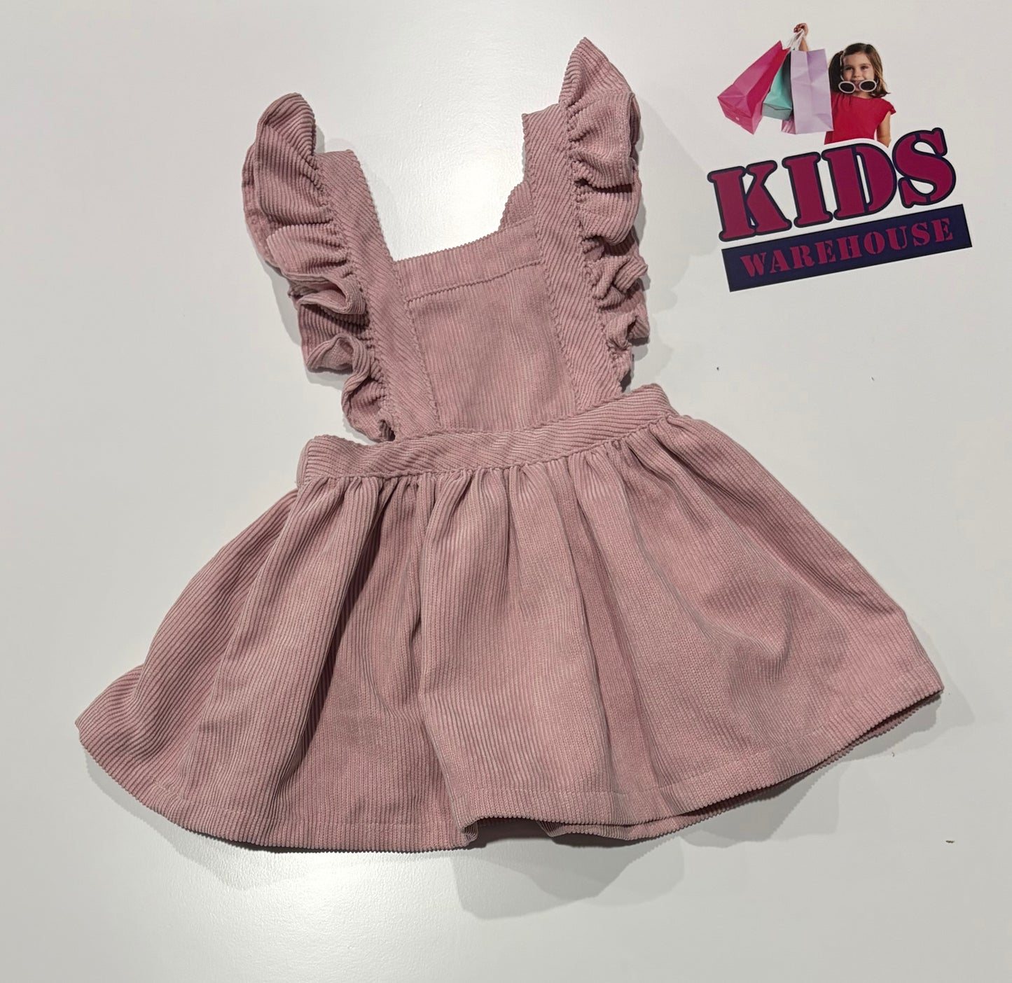 Gem Look Pink Corduroy Dress Size 00