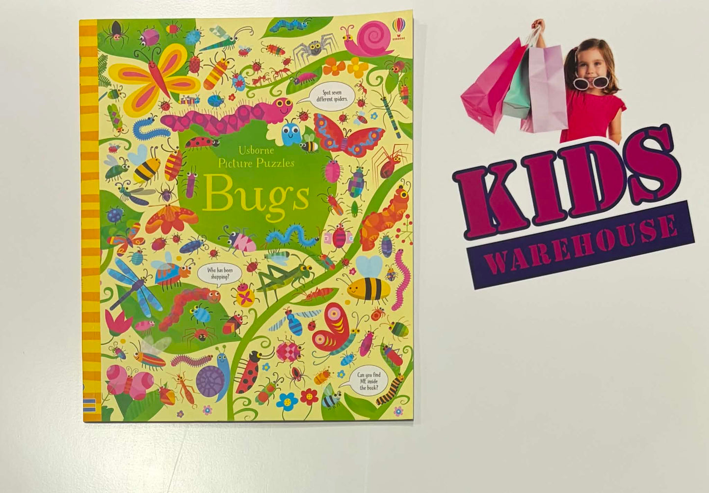 Usborne Picture Puzzles Bugs