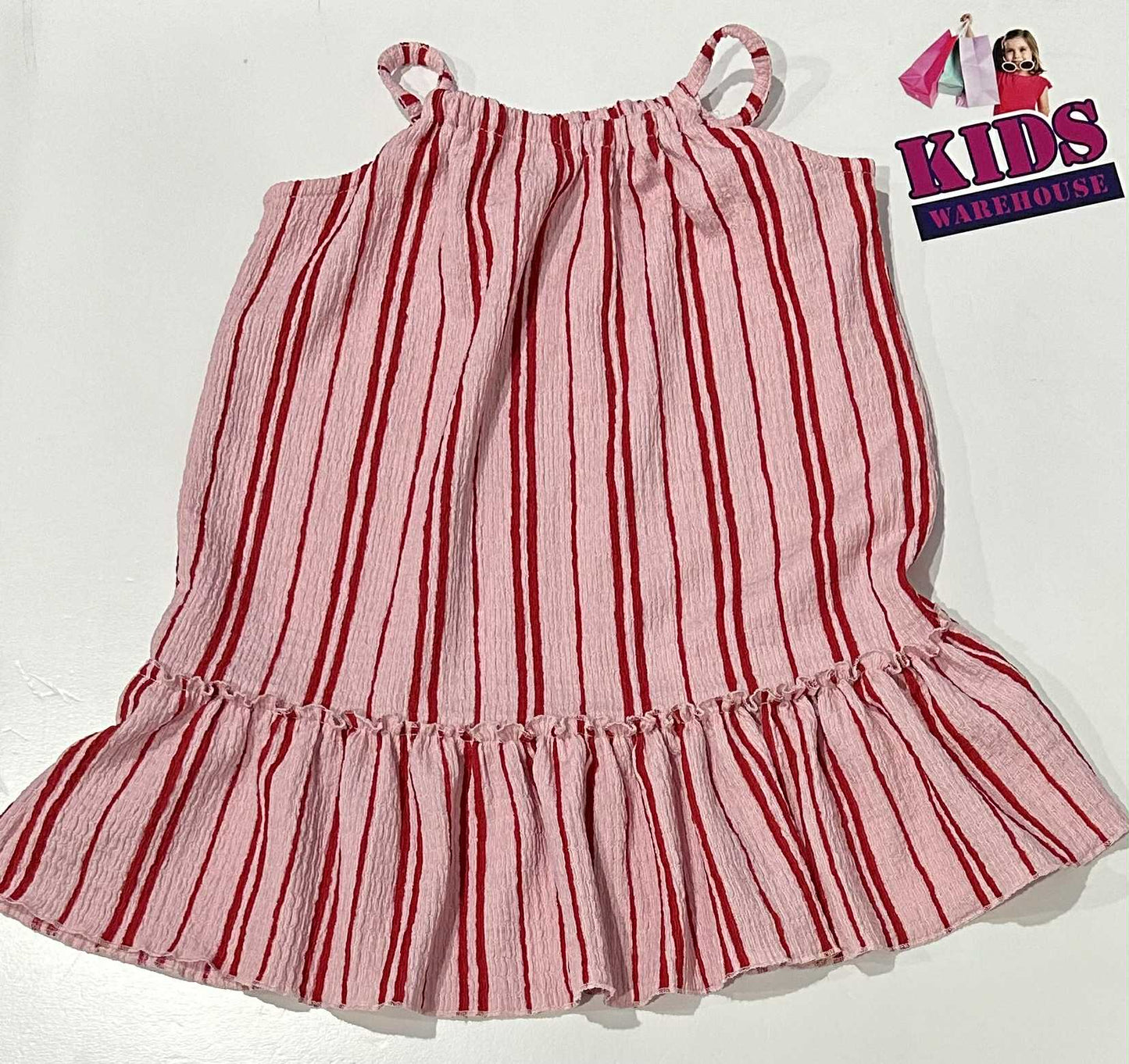 Cotton On Pink & Red Dress Size 2
