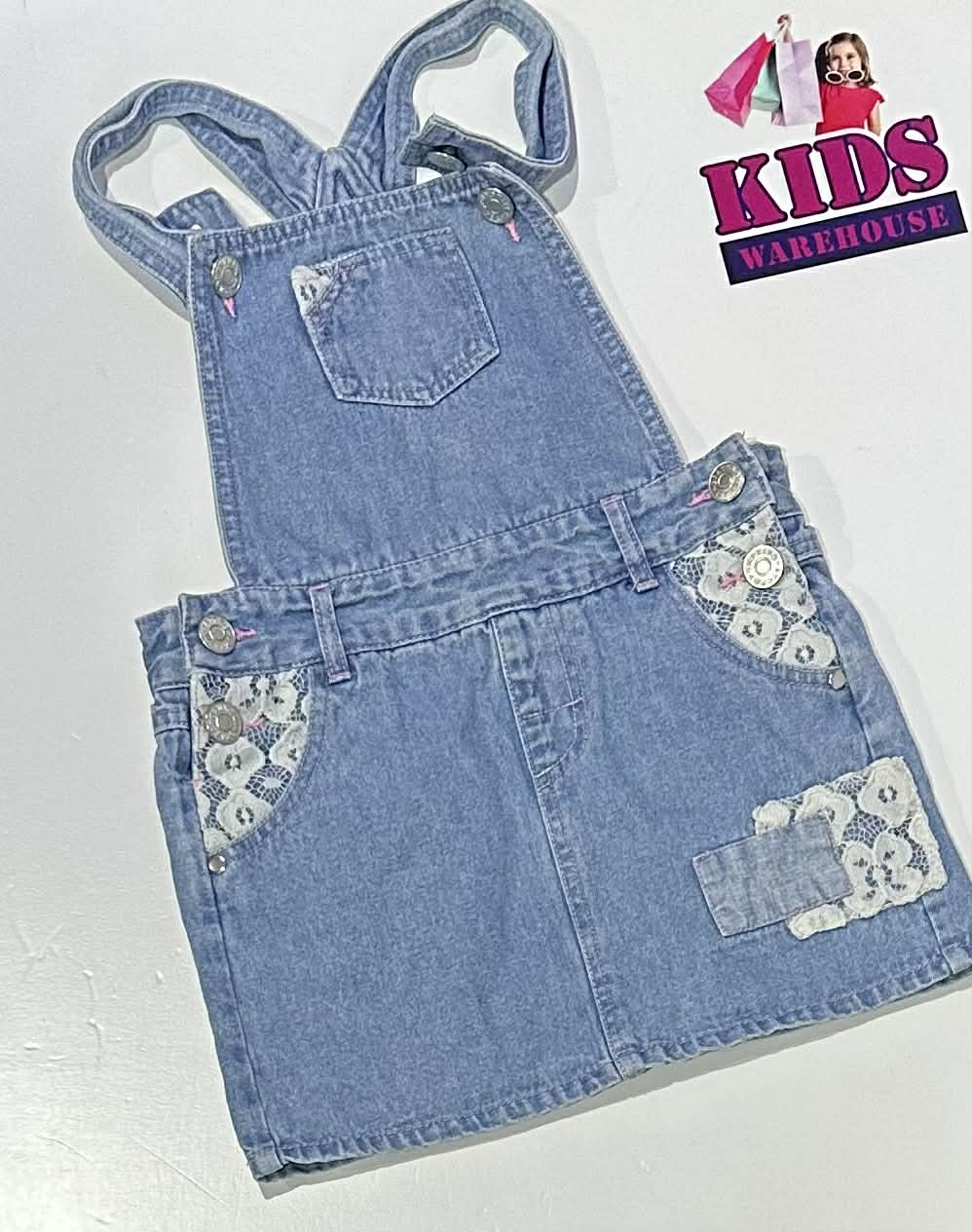 Pumpkin Patch Blue Denim Dress Size 3