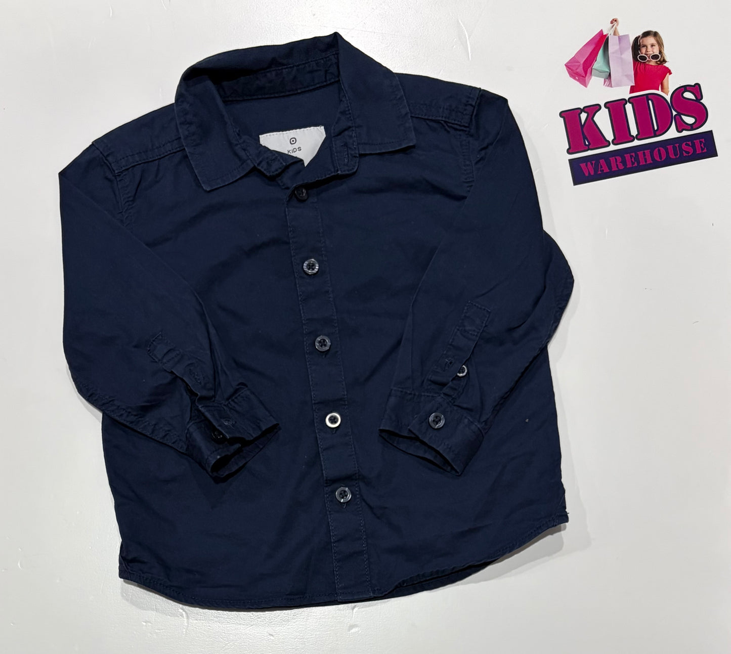 Navy Blue Top Size 2