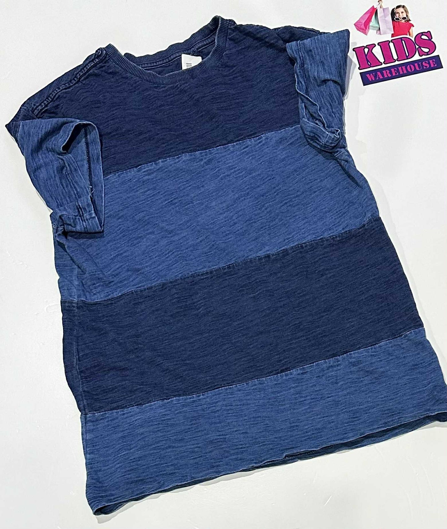 Target Blue Striped Top Size 12
