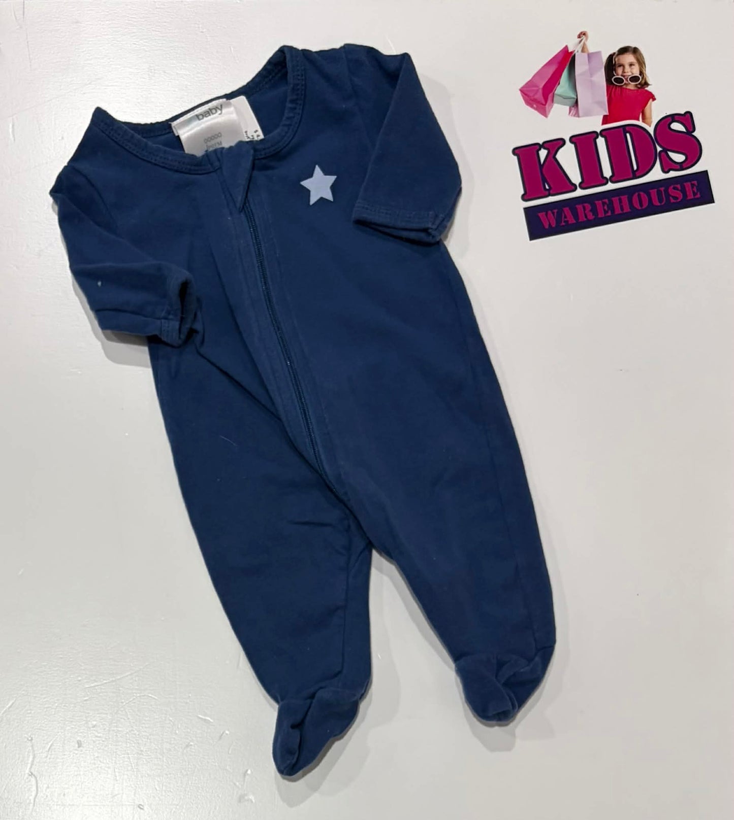 Premmie 4Baby Blue Jumpsuit Size 00000