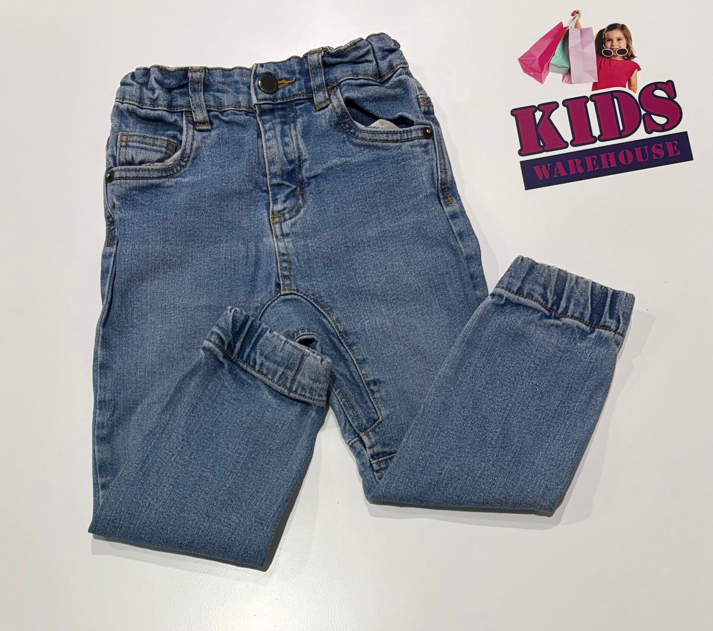 Cotton On Denim Stretch Panta Size 4