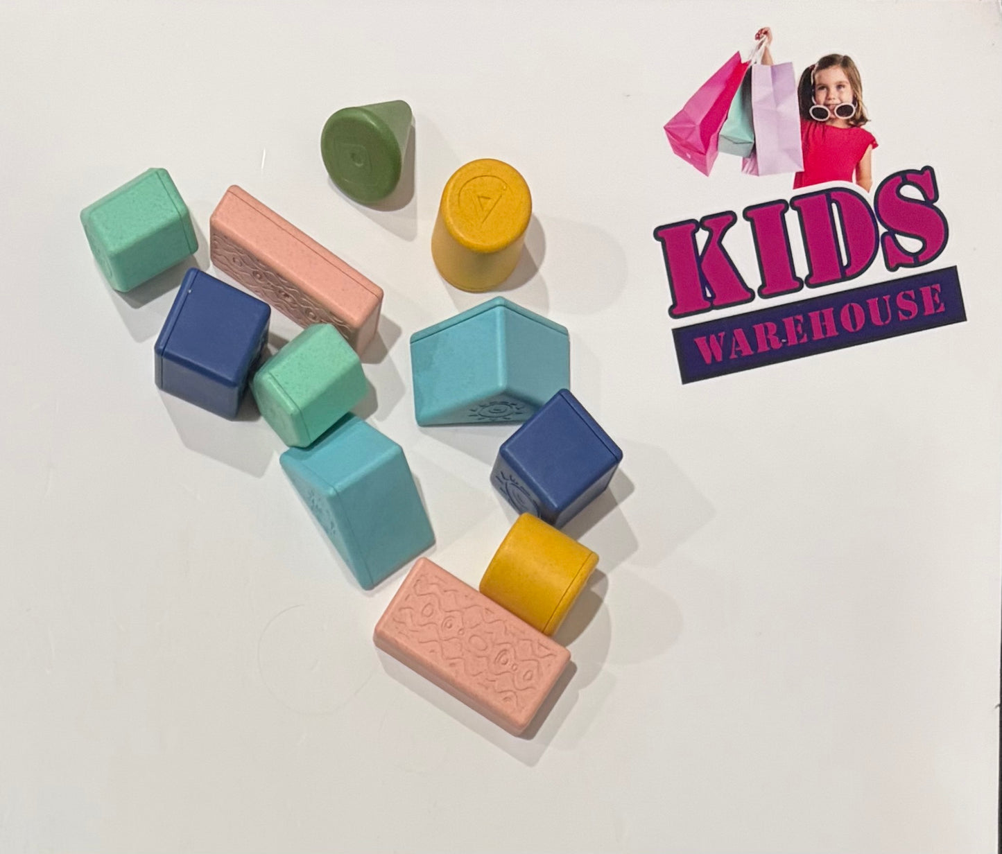 Multi Coloured Stacking Blocks