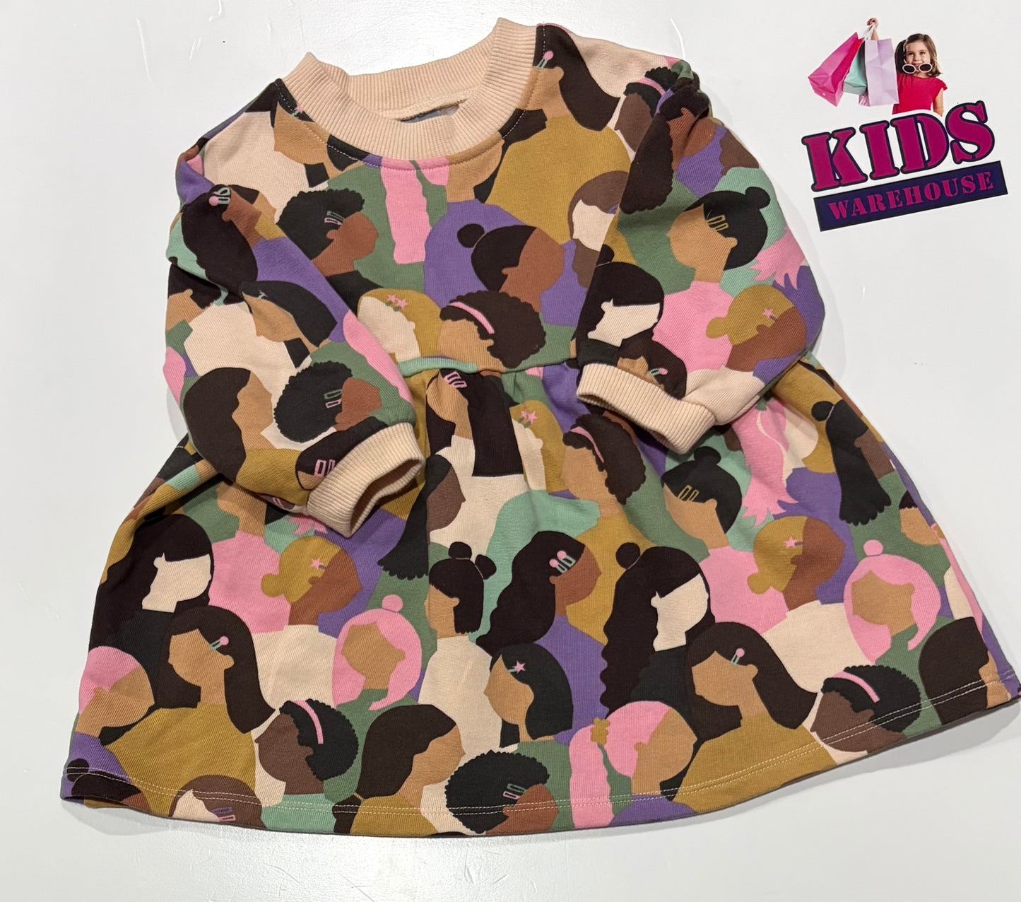 Next People Print Dress Size 0