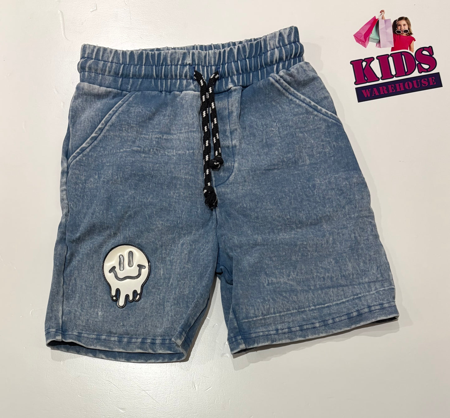 Band Of Boys Denim String Shorts Size 8