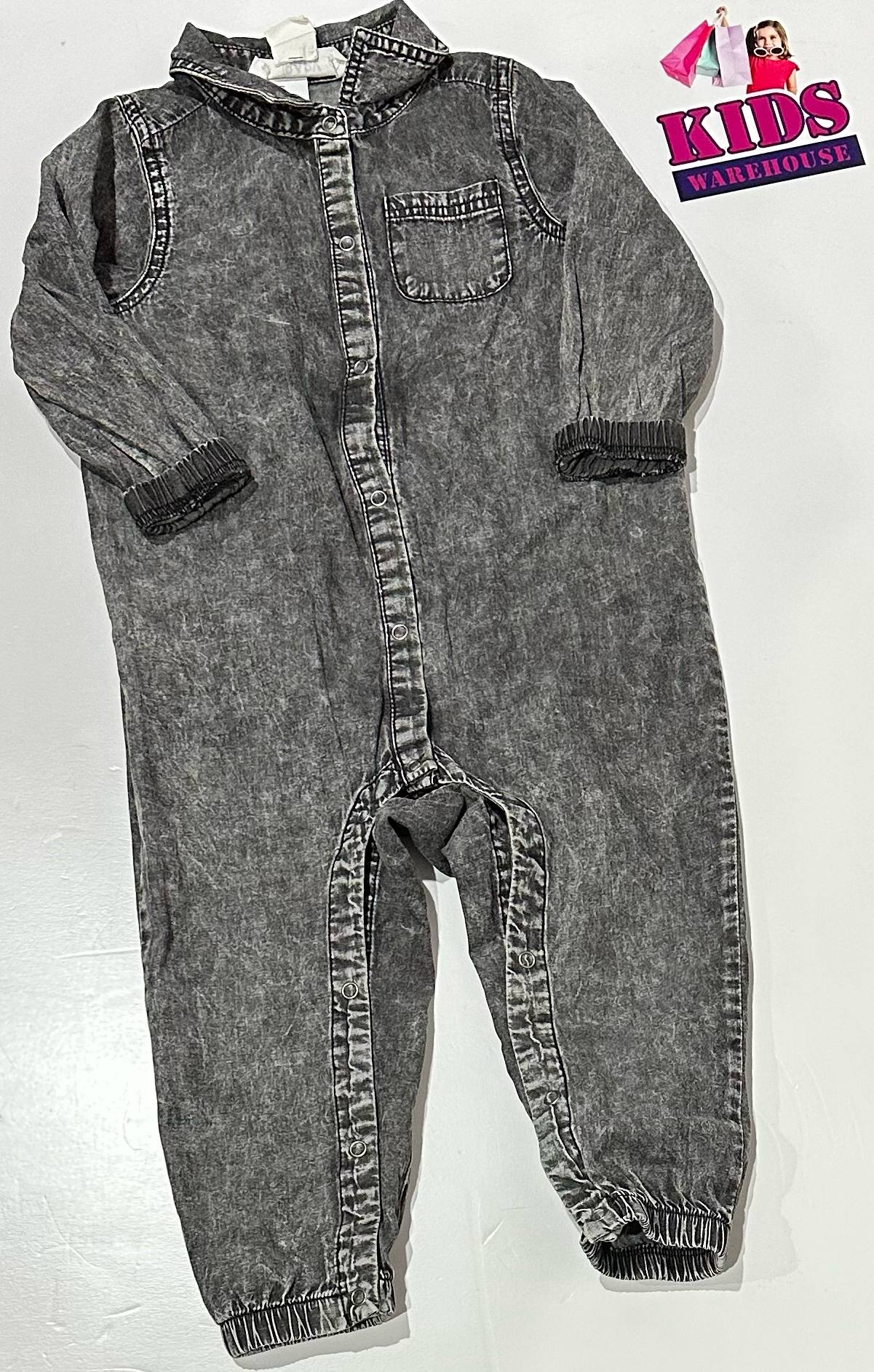 Cotton On Grey Jumpsuit Size 2