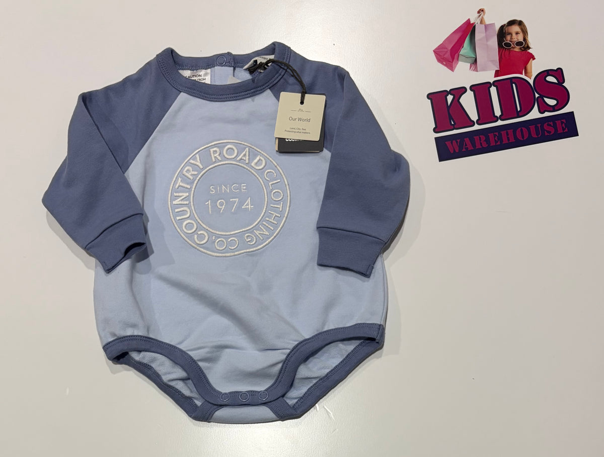 Not Used Country Road Blue Bodysuit Size 00
