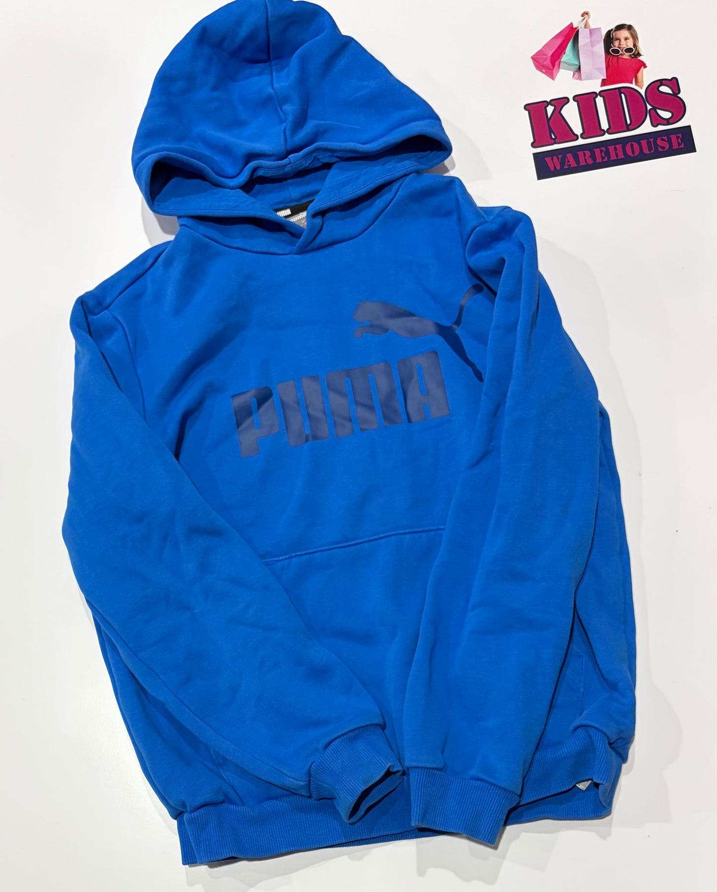 Puma Blue Hoodie Size 14
