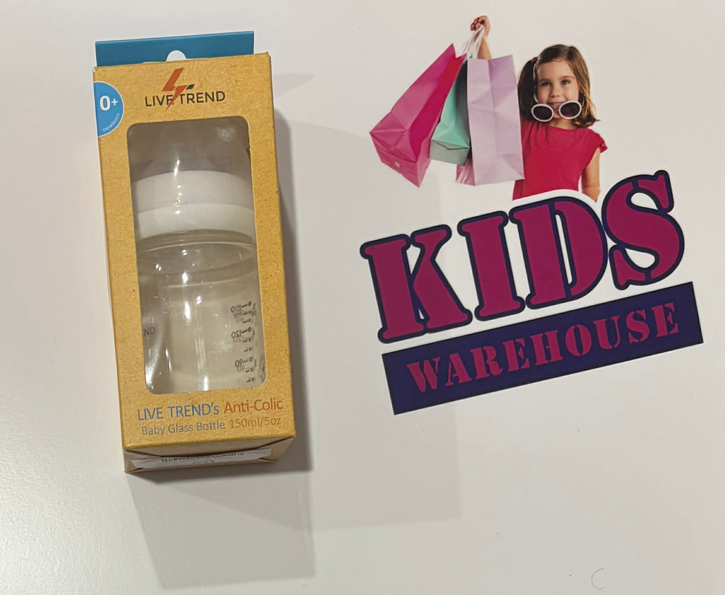 Live Trend Glass Baby Bottle