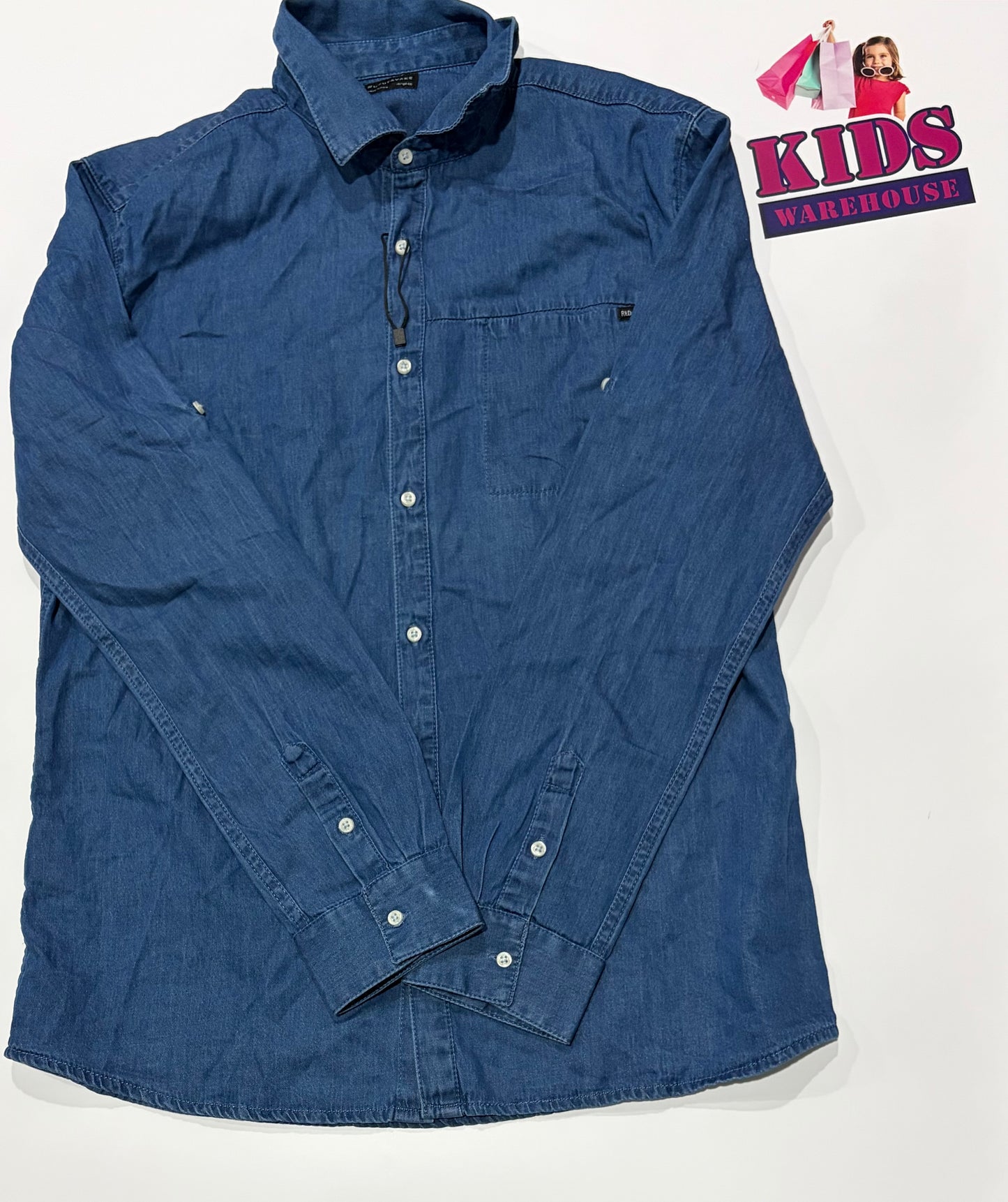 Nukutavake Denim Top Size 16