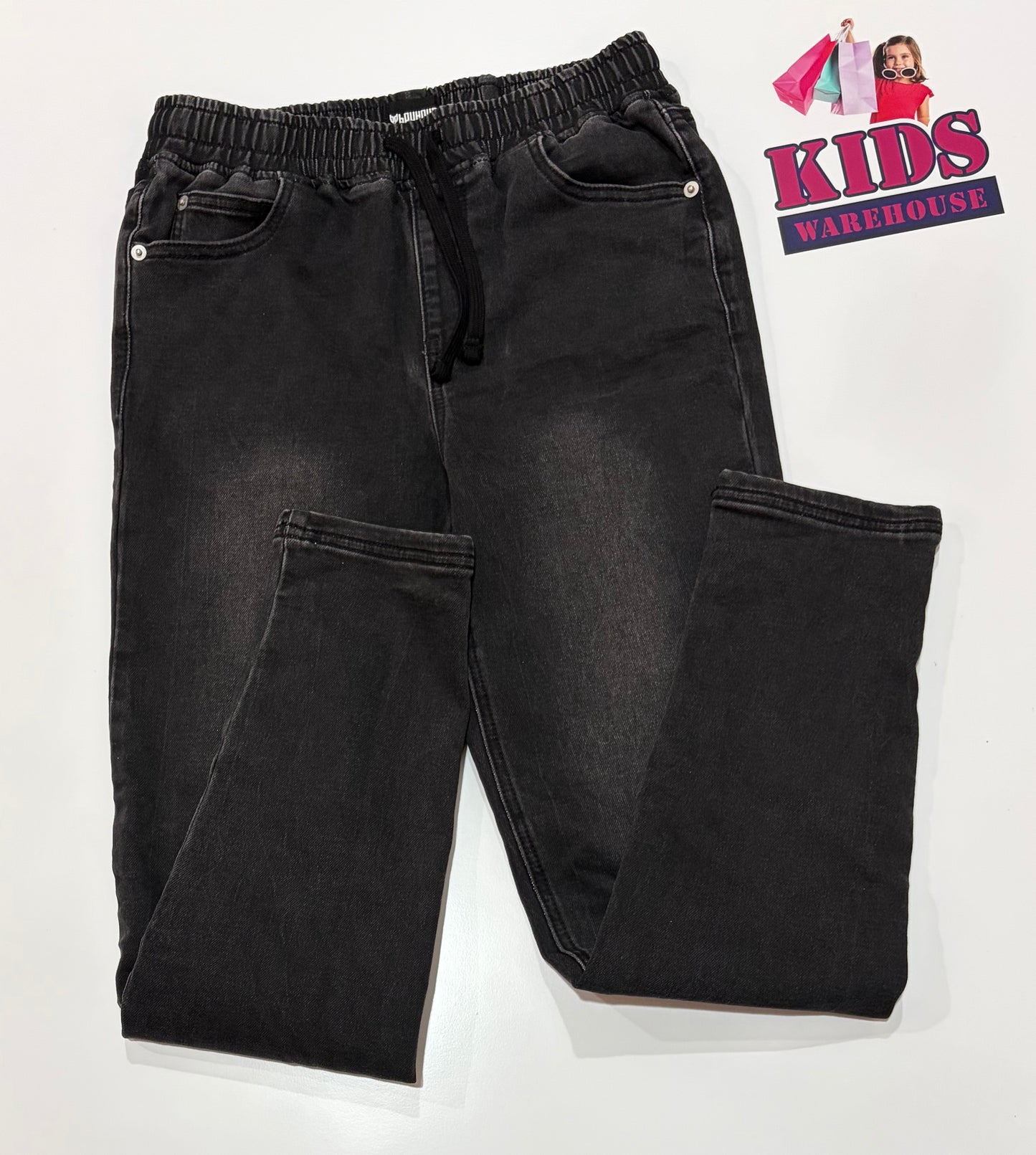 Bauhaus Black Cargo Pants Size 14