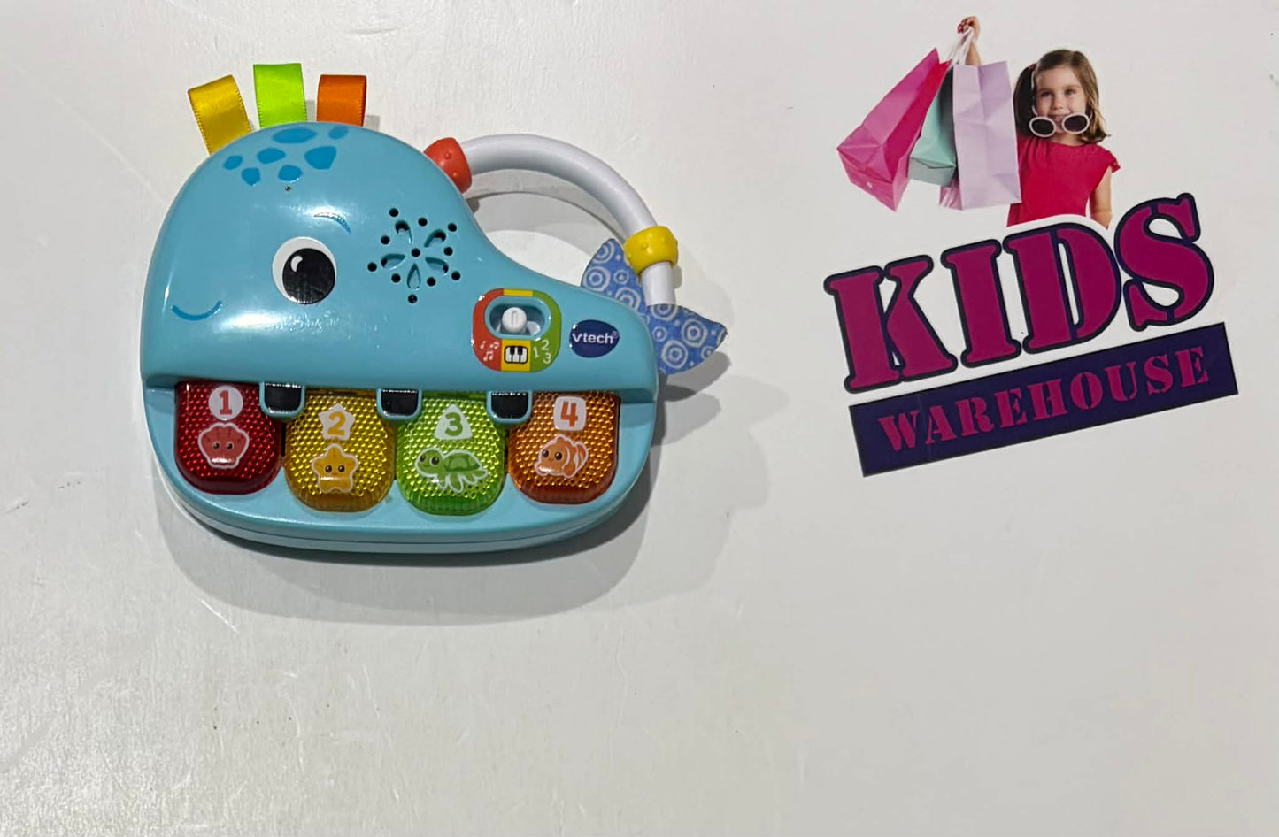 Vtech Whale Piano Toy (Tested)