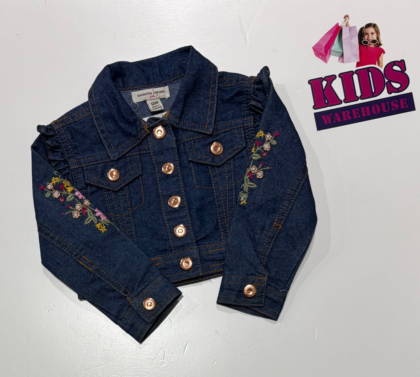 Nanette Lepore Dark Denim Jacket Size 1