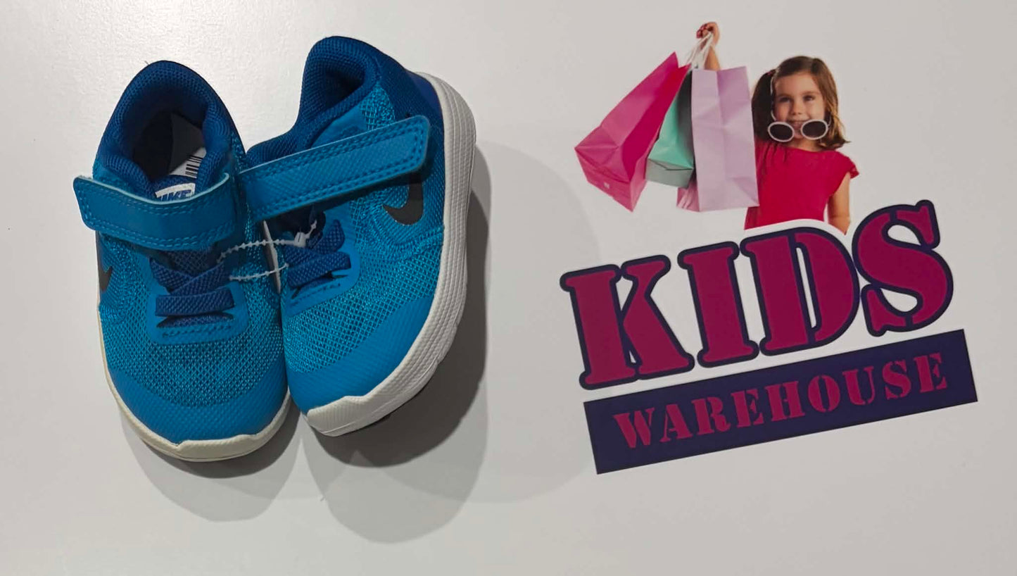 Nike Blue Runners Size US3/UK2 (Baby/Toddler)