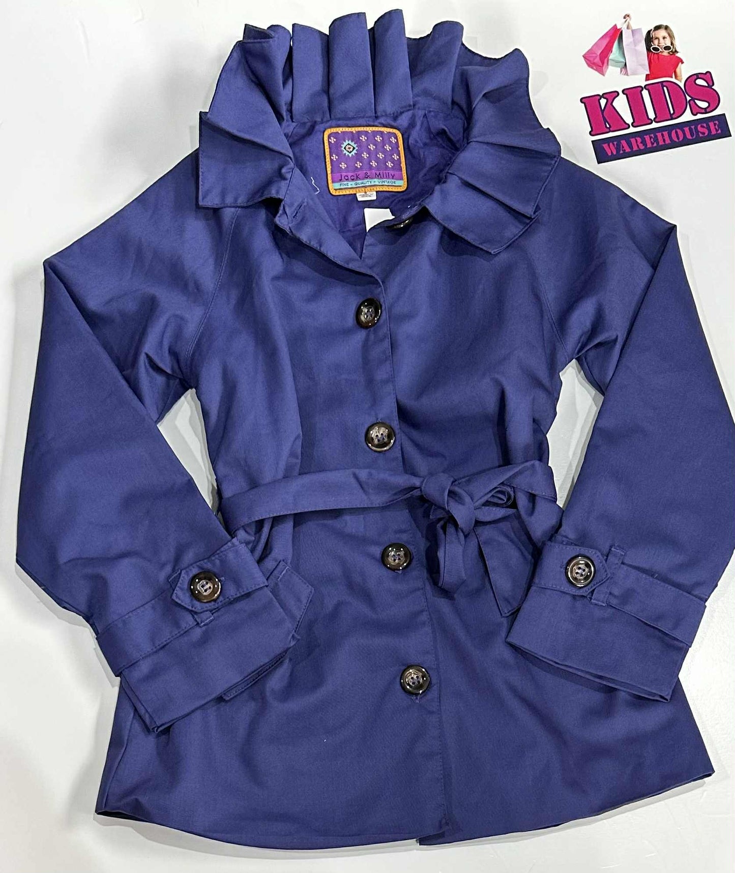 Jack & Milly Purple Long Sleeve Jacket Size 8