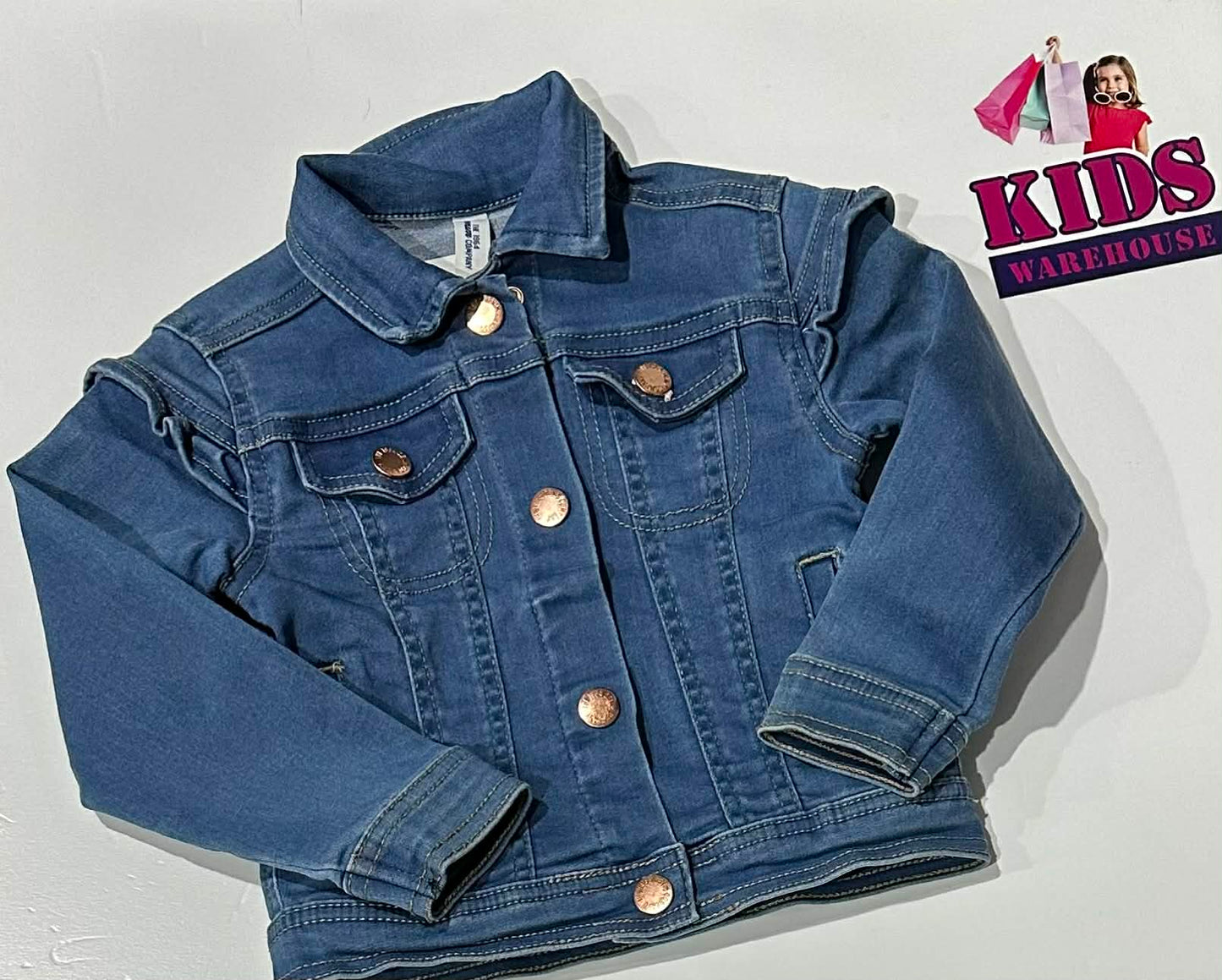 The 1964 Denim Company Blue Jean Jacket Size 4