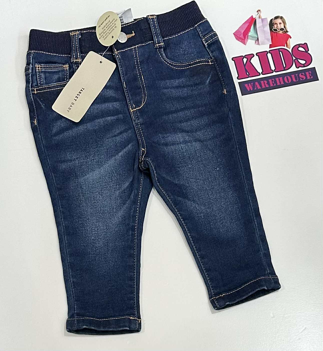 New Target Blue Soft Jean Pants Size 0