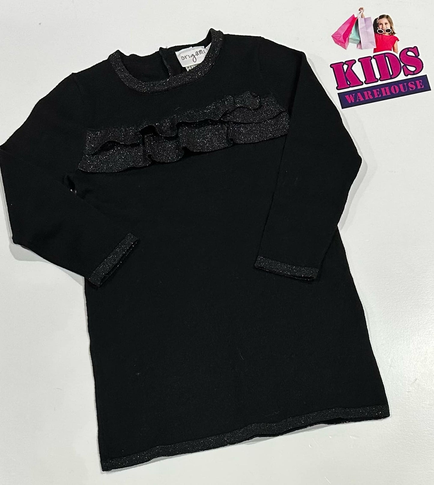 Origami Black Top Size 2