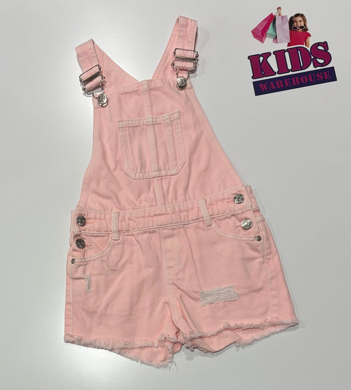 F&F Pink Corduroy Overalls Size 5