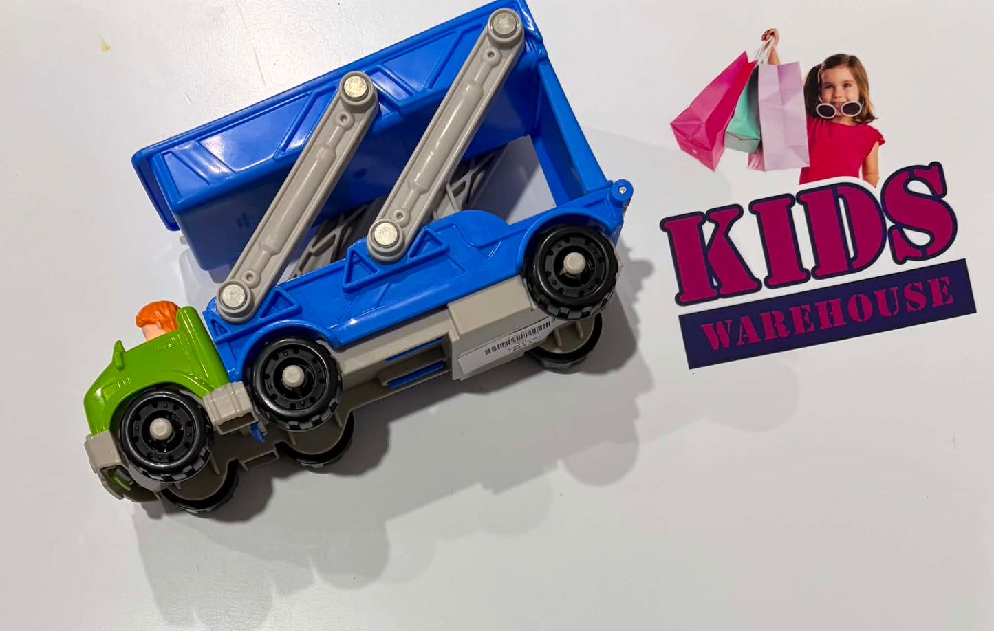 Fisher-Price Little People Blue Carried Truck Toy