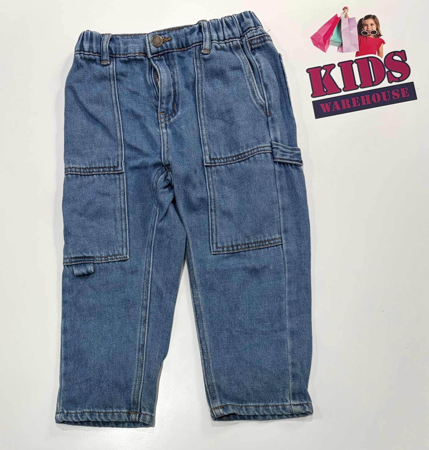 Cotton On Stretch Denim Pants Size 2
