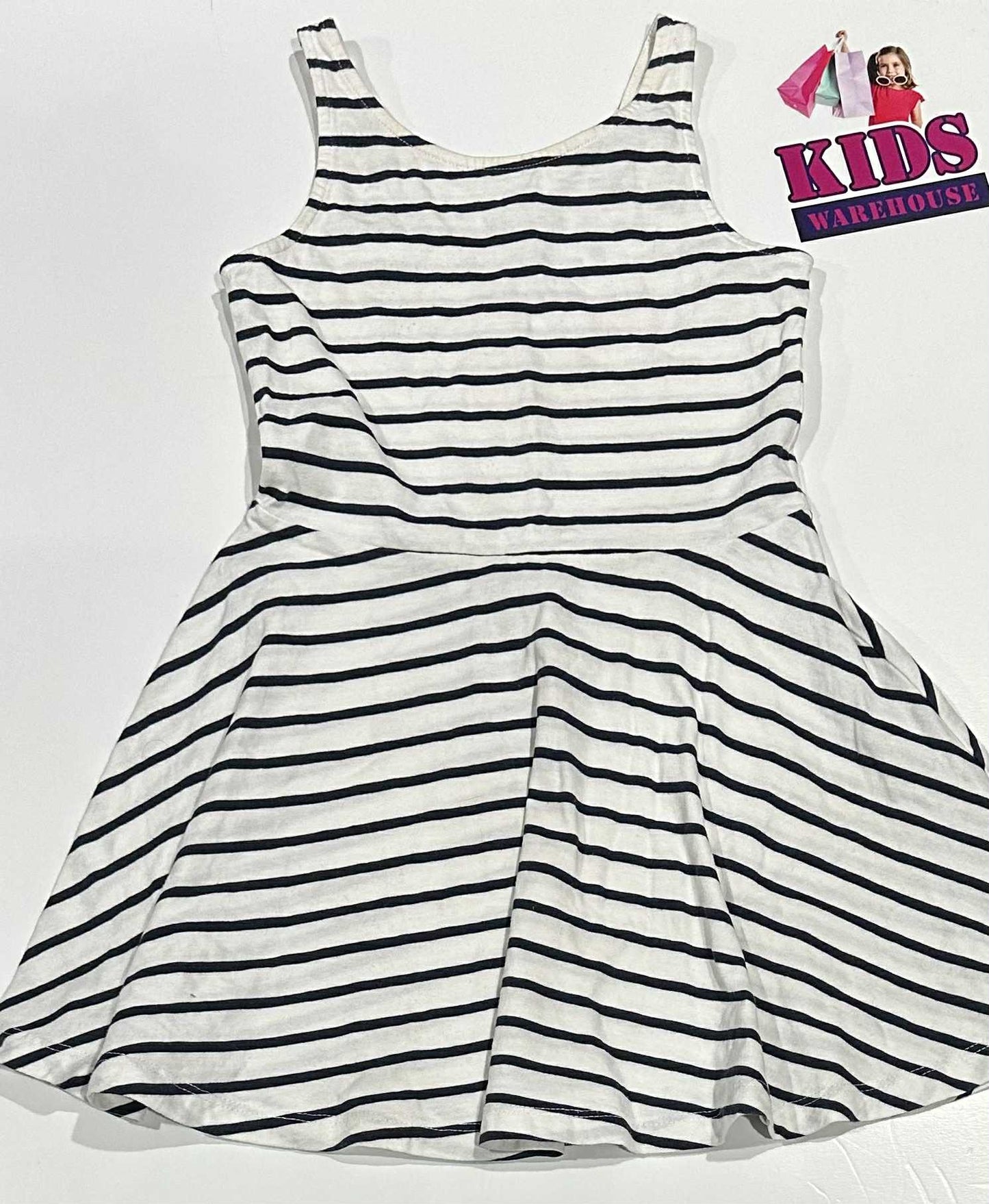 Milkshake White & Black Dress Size 5