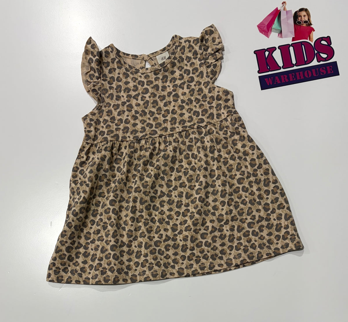 H&M Leopard Print Dress Size 1