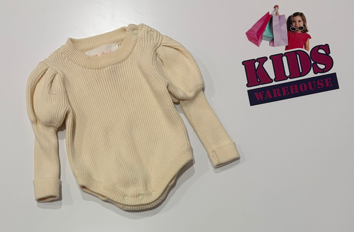 Little Peachy Cream Bodysuit Size 0000
