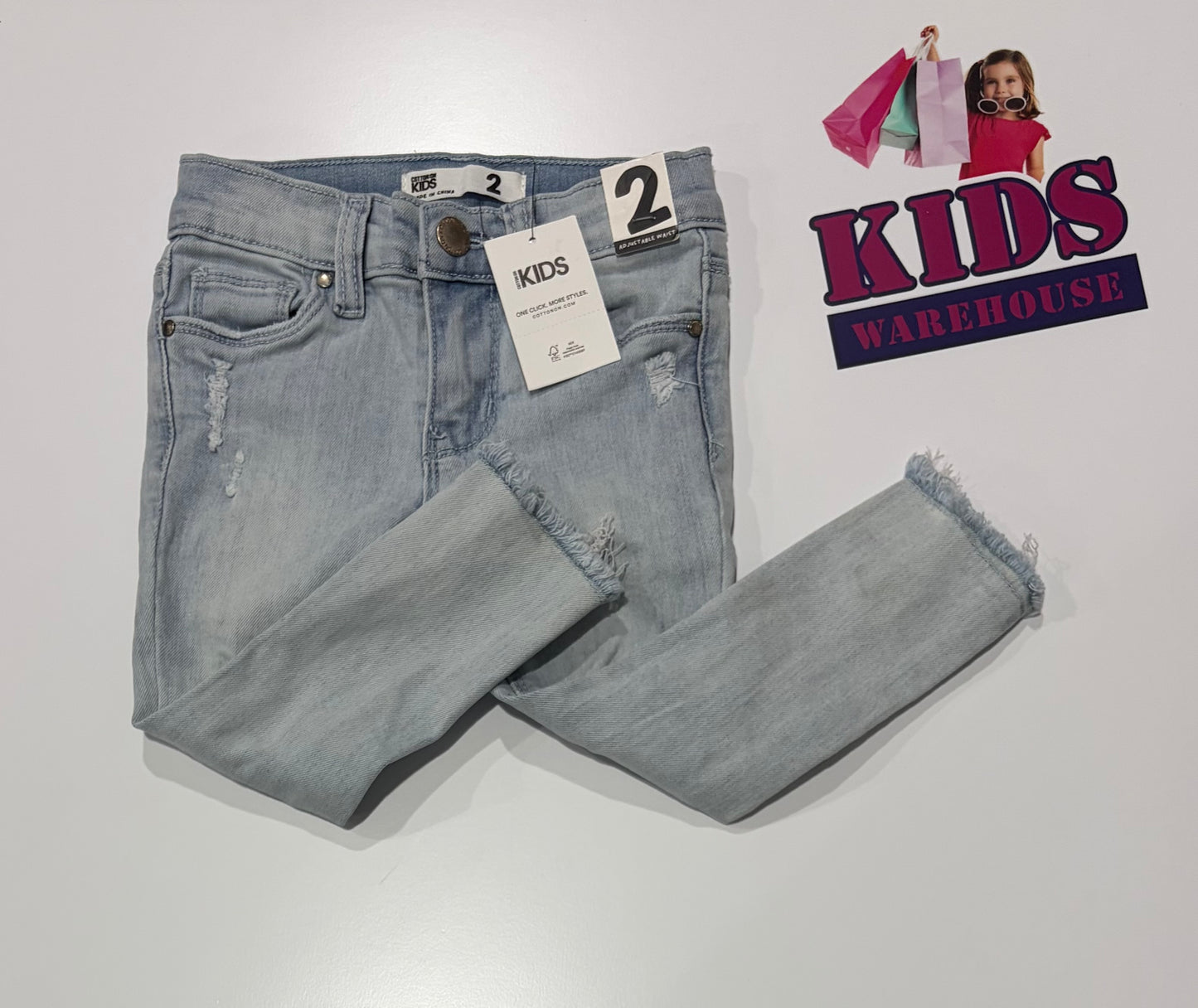 Not Used Cotton On Washed Denim Jeans Size 2