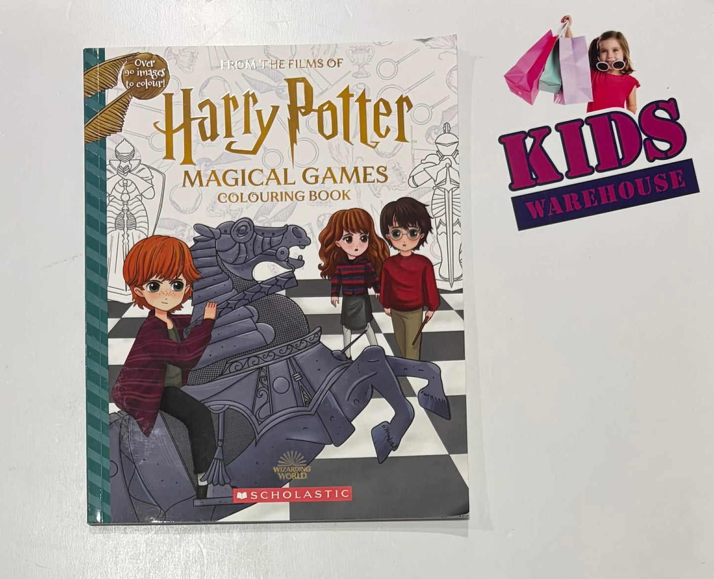 Harry Potter Magical Games Colouring Book