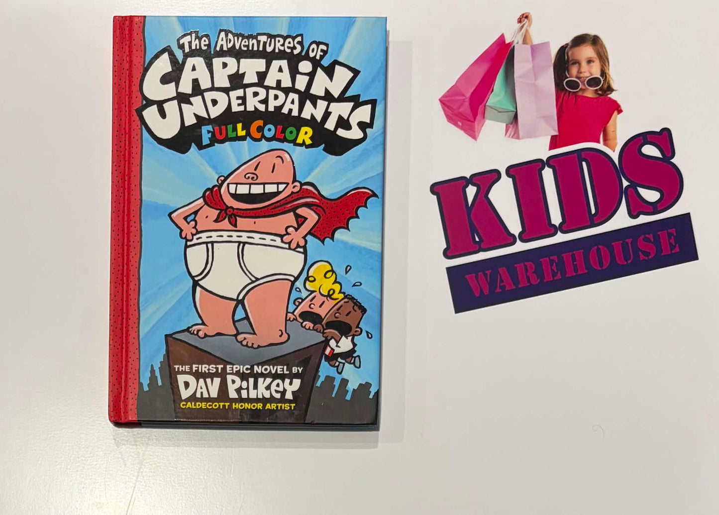 The Adventures Of Capitan Underpants Full Colour (Hardcover) - David Pilkey