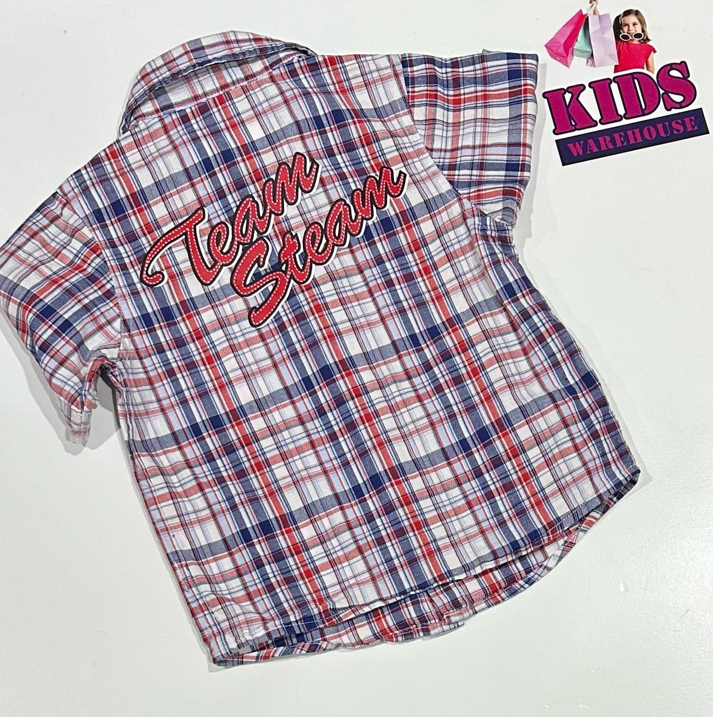Thomas & Friends White & Red Shirt Size 2