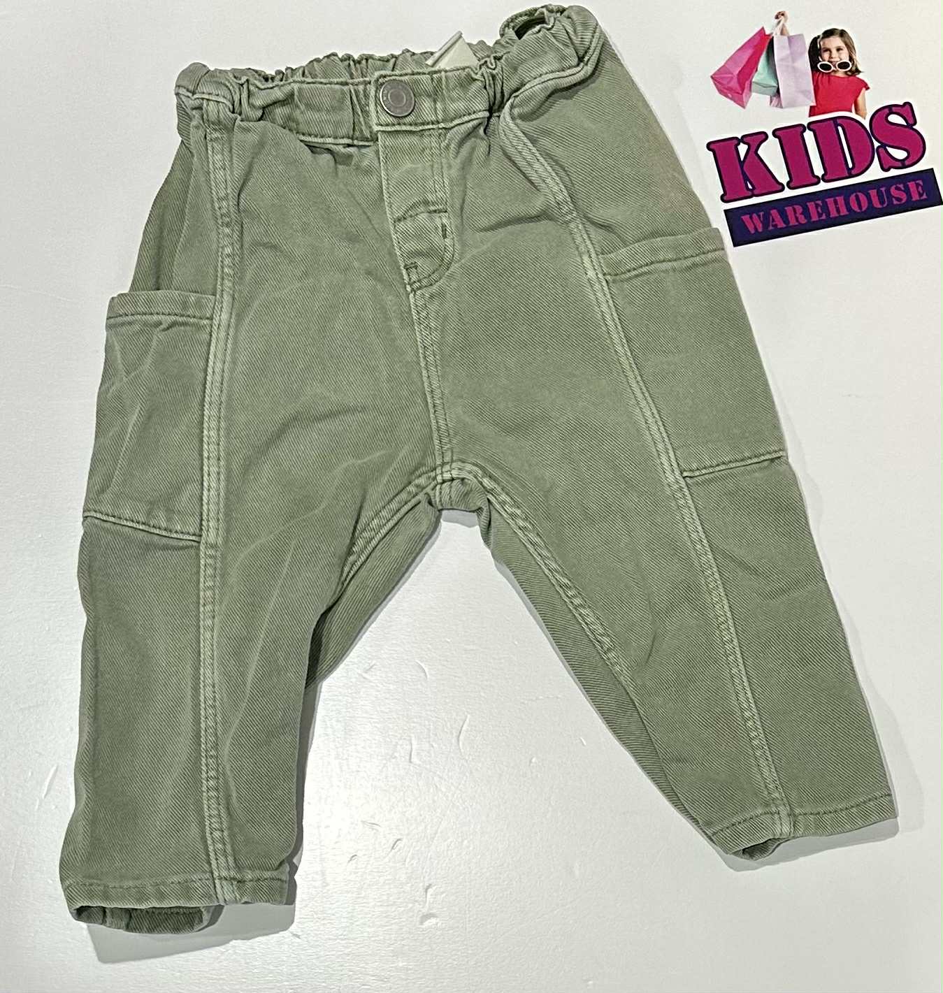 H&M Green Jean Pants Size 1