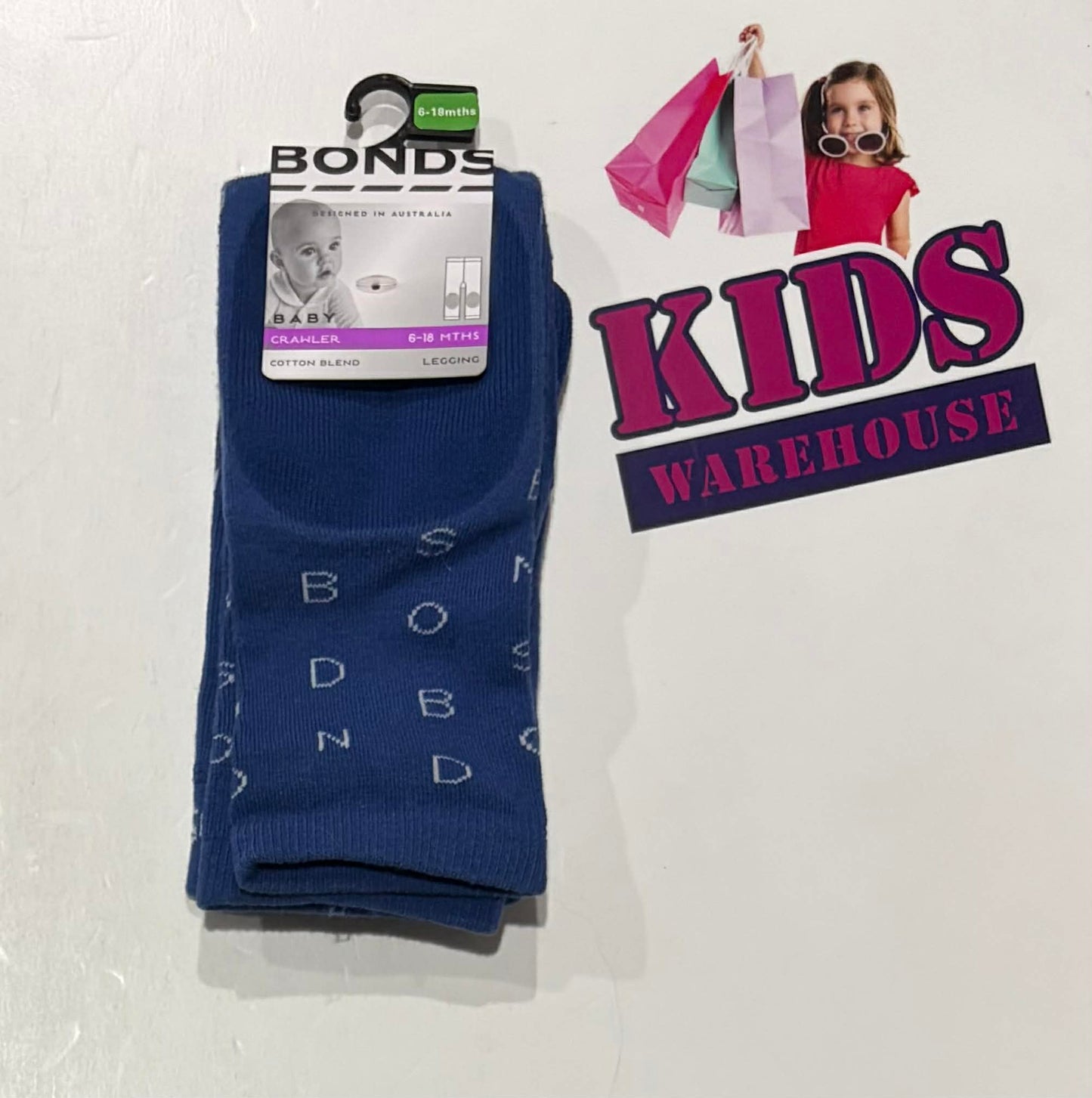 Not Used Bonds Baby Crawler Leggings 6-18 Months