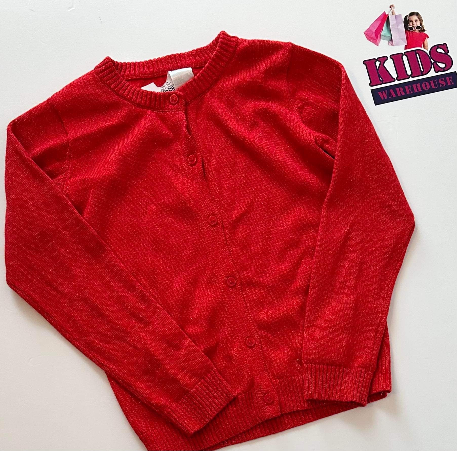 Red on sale sparkle cardigan