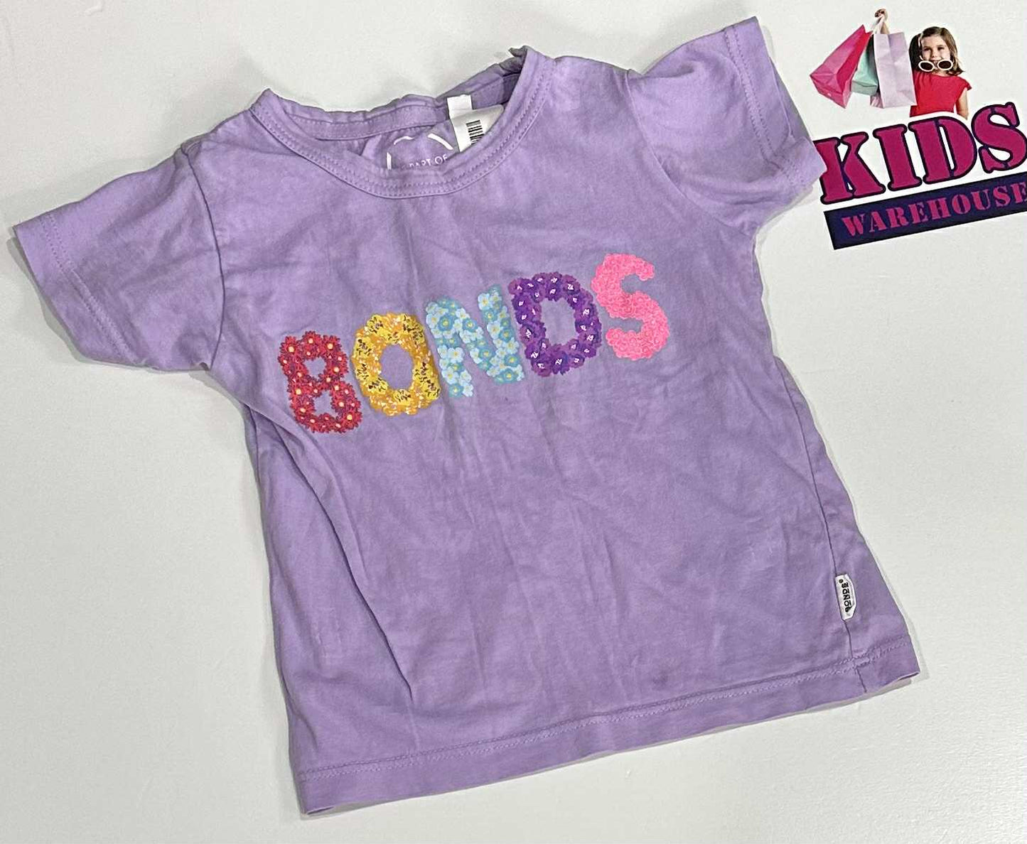 Bonds Purple Top Size 1