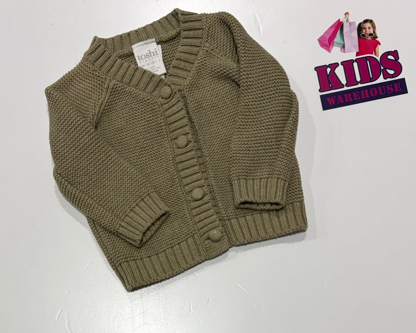 Toshi Green Knit Sweater Size 0