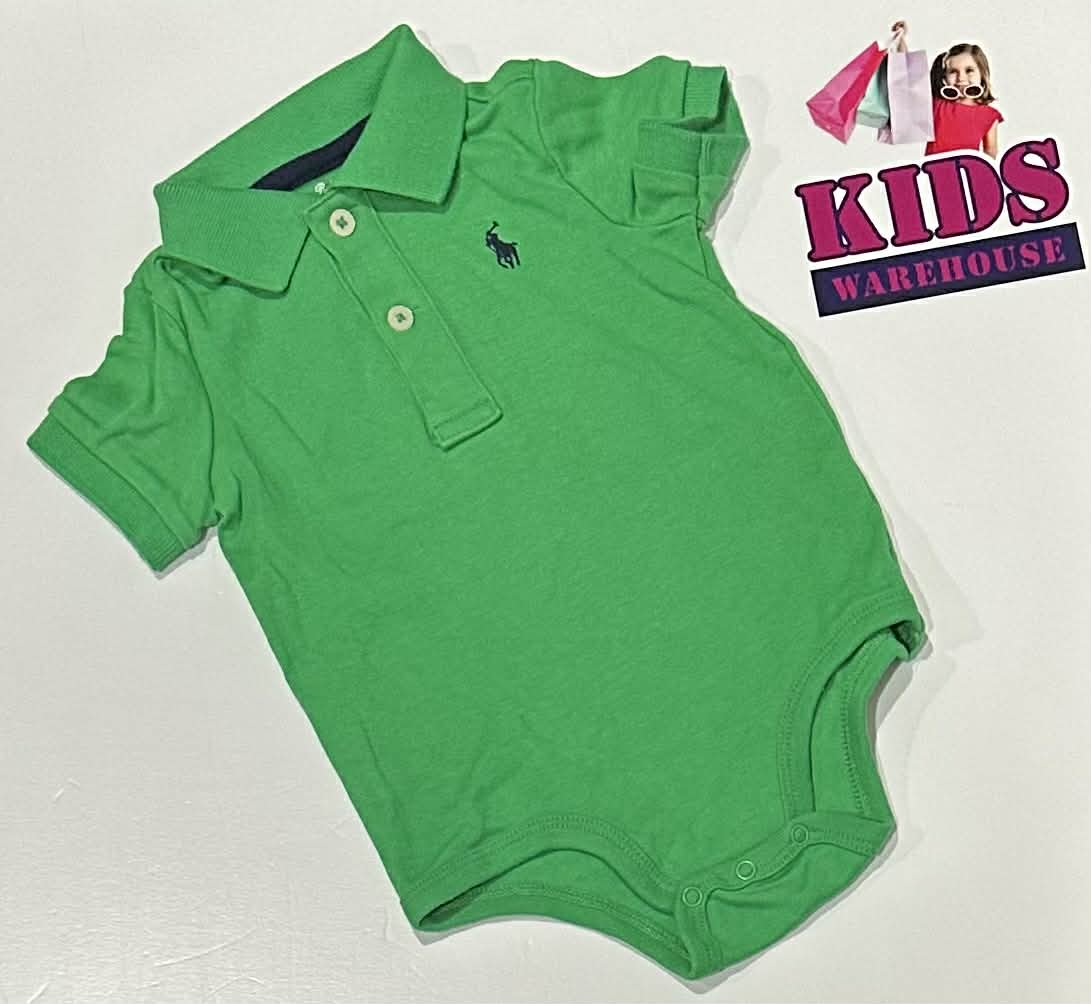 Ralph Lauren Green Bodysuit Size 0