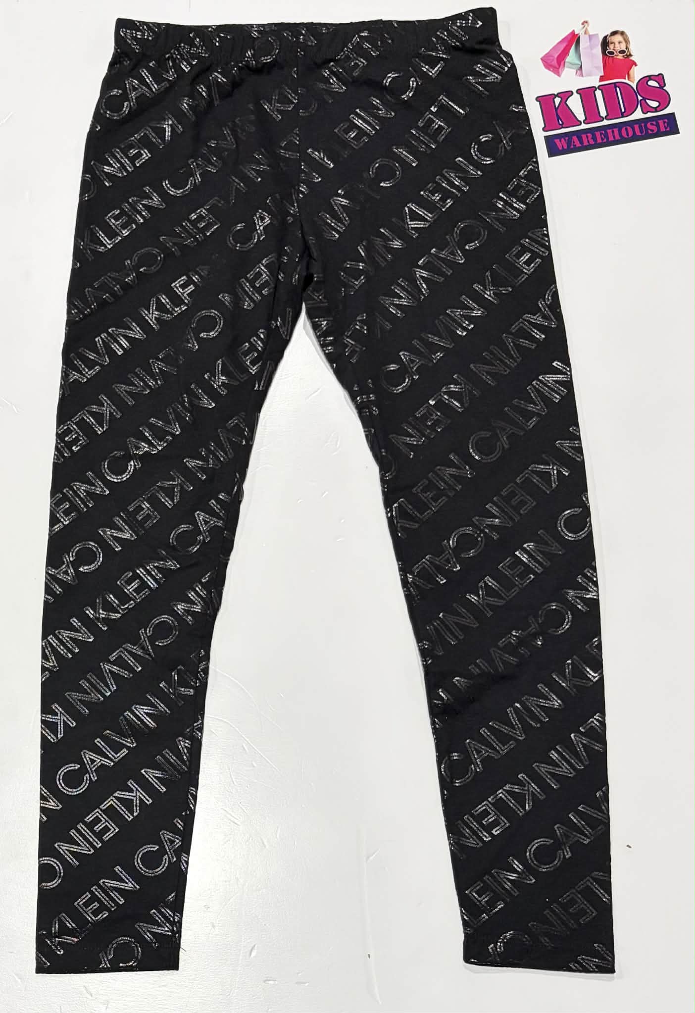 Calvin Klein Black & Grey Pants Size 12-14