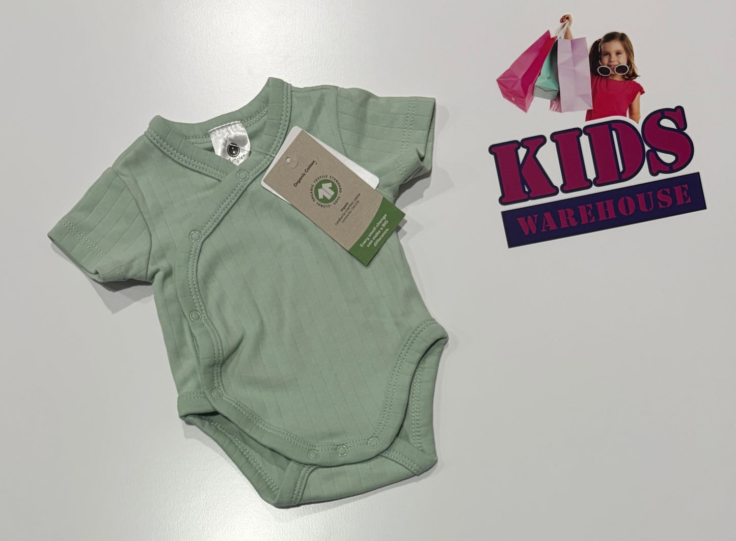 Not Used Dymples Green Bodysuit Size 00000