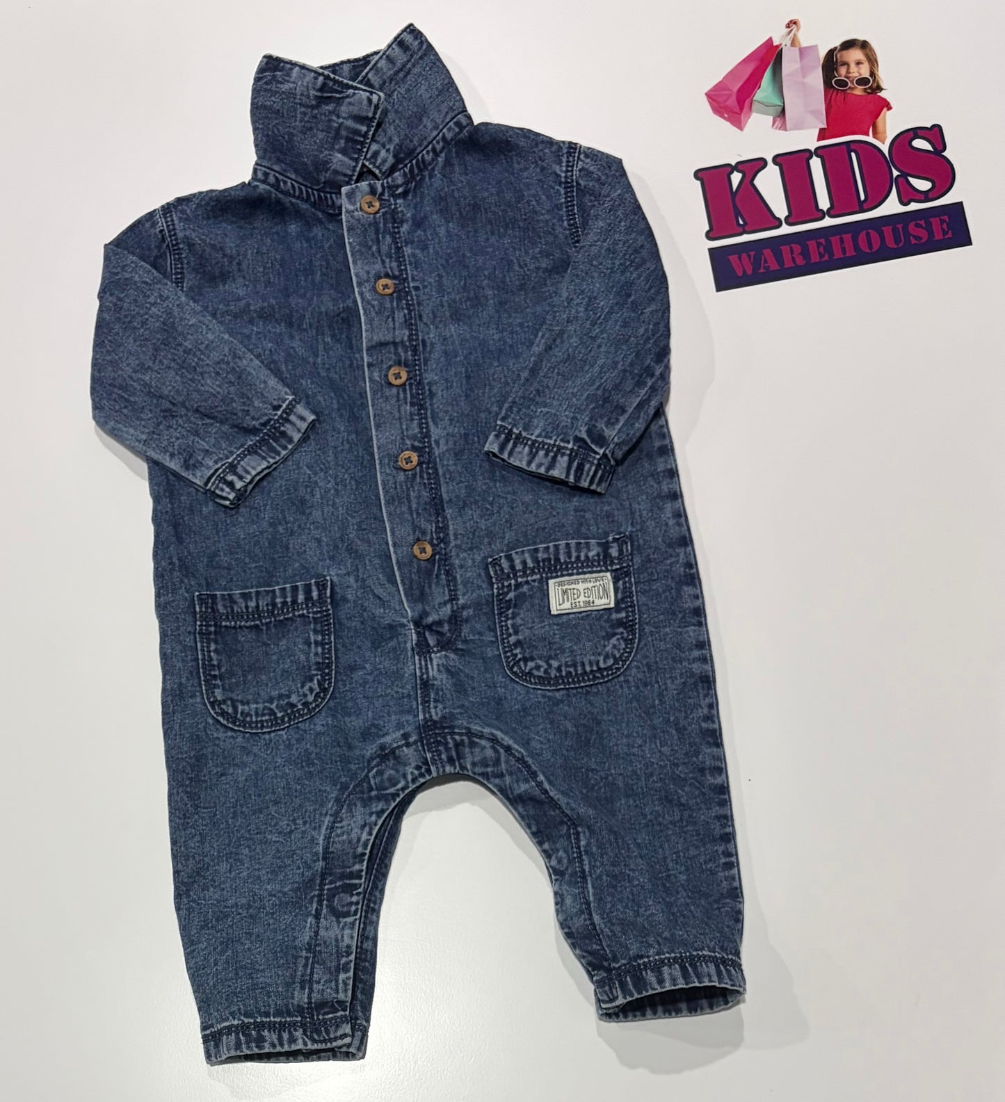 Dymples Denim One Piece Size 00
