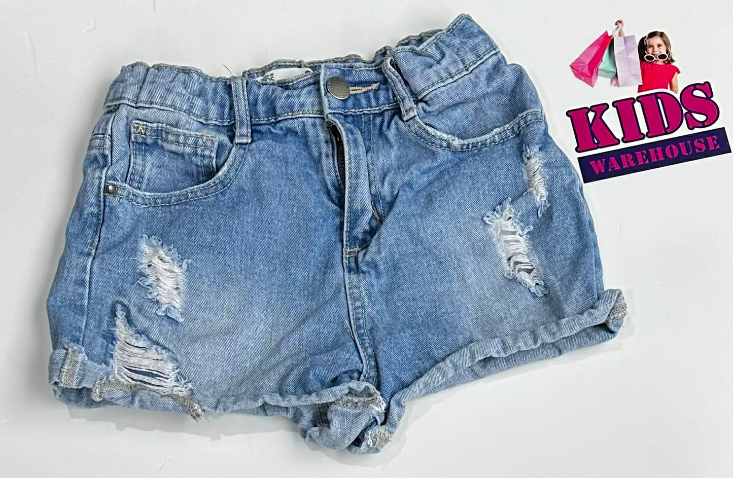 Cotton On Blue Jean Shorts Size 8