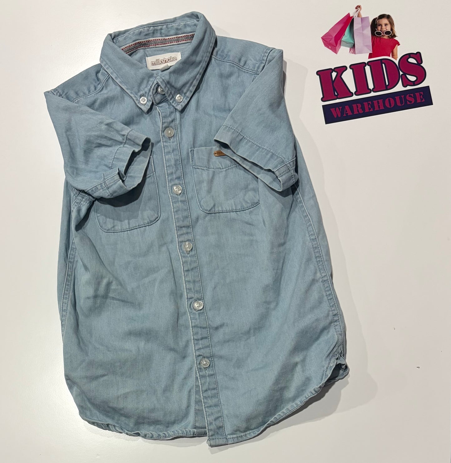 Milkshake Blue Top Size 6